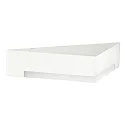 Wandarmatuur voor buitenshuis TYPE NO 0333 hoekig, dimbaar IP54, wit dimbaar