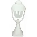 Sokkelarmatuur TYPE NO 0515 rond E27 IP44, wit dimbaar