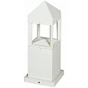 Sokkelarmatuur TYPE NO 0599 dimbaar, indirect IP44, wit dimbaar