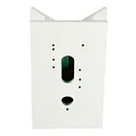 Corner bracket square Type No. 1006 for Albert Outdoor Wall luminaires, white