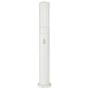 Bollard light Type No. 2249 with motion detector (Type 2019), IP44, 90cm, E27 QA55 max. 57W, cast alu / opal glass, white