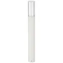 Bollard light Type No. 2269, IP44, height 90cm, E27 max. 20W (LED), stainless steel / acrylic glass, opal inside, white matt