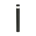 LED Bollard light Type No. 2295, 360° indirect symmetrical, 9W 3000K 1000lm, aluminum / plastic clear + opal, white