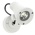 Buitenspot TYPE NO 2353 dimbaar, instelbaar IP54, wit mat dimbaar