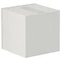 Buitenspot TYPE NO 2371 up down, hoekig IP44, wit mat 