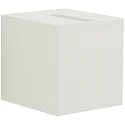 Buitenspot TYPE NO 2415 up down, hoekig IP44, wit mat 