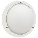 Wand- en plafondarmatuur TYPE NO 6028 rond E27 IP44, wit dimbaar