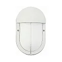 Wand- en plafondarmatuur TYPE NO 6031 met omslag E27 IP44, wit mat dimbaar
