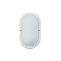 Wand- en plafondarmatuur TYPE NO 6037 E27 IP44, wit mat dimbaar