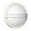 Wand- en plafondarmatuur TYPE NO 6105 rond E27 IP44, wit mat dimbaar