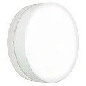 Wand- en plafondarmatuur TYPE NO 6308 rond, medium IP65, opaal, wit mat 