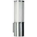 Wandarmatuur voor buitenshuis TYPE NO 0309 up, cilindrisch E27 IP44, rvs dimbaar