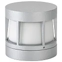 Wand- en plafondarmatuur TYPE NO 0326 rond, dimbaar IP54, zilver mat dimbaar
