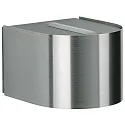 LED Outdoor Wall spot Type No. 2336 - 2-sided, tight/wide, round, IP44, 2x 3W 3000K 330lm, rigid, stainless steel