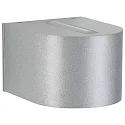 Buitenspot TYPE NO 2338 up down, rond IP44, zilver mat 