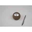 Afstandsbediening CASAMBI LEPUK EVOLUTION rond, met sensor, 4 Kanaal, met batterij, met verlichting, hout licht, zilver