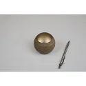 Afstandsbediening CASAMBI LEPUK EVOLUTION rond, met sensor, 4 Kanaal, met batterij, met verlichting, goud, natuurlijke eik