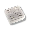 Bluetooth wandcontroller ENOCEAN / CASAMBI 4-voudig, programmeerbaar, Bluetooth-besturingssignaaluitgang, kinetisch, wit