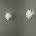 Axolight Wandarmatuur AP AURA E27 IP20, chroom, wit dimbaar