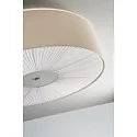 Axolight Plafondarmatuur PL SKIN 070 met omslag E27 IP20, beige, wit dimbaar