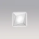 Wall or ceiling luminaire PL UKIYO P, E27, 55cm, IP20, white