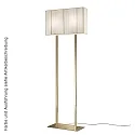 Staande lamp PT CLAVIUS E27 IP20, chroom, wit dimbaar