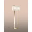 Axolight Staande lamp PT CLAVIUS E27 IP20, goud, zand dimbaar