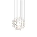 Pendelarmatuur SP AURA 60 E27 IP20, chroom, wit dimbaar