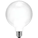 Blulaxa LED Filament Lamp Globe RETRO opal, 9,5cm, 300°, E27, warmwhite, glass, 7W
