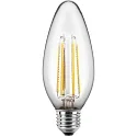 HWH Filamentlamp kaarsvorm C35 schakelbaar E27 4,5W 470lm 2700K 300° CRI > 90 