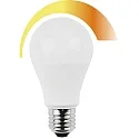 LED Lamp pear shaped 10 W warmwhite, Dim to warm
