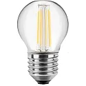 LED Lamp drop G45, 4,5W (40W), E27, 470lm, 2700K, glass clear