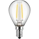 LED Lamp drop G45, 2,5W (25W), E14, 250lm, 2700K, glass clear