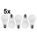 LED lamp pear set of 5 E27 5,5W 470lm 2700K 180° CRI > 80 
