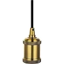HWH Pendelarmatuur E27 IP20, brons 