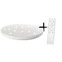 HWH Wand- en plafondarmatuur  PROMINA-S  plat, rond IP20, dimbaar