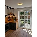 HWH Wand- en plafondarmatuur PROMINA S rond IP20, wit 