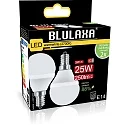 HWH Lamp peervorm set van 2 G45 E14 3W 250lm 2700K 150° 