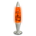 HWH LED-lavalamp IP20, oranje, zilver, wit 