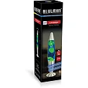HWH LED-lavalamp IP20, blauw, geel, zilver 