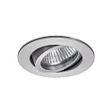 Inbouwspot TIRREL-R GX5.3 / MR16 rond, draaibaar GX5,3 IP20, aluminium mat dimbaar