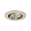 Inbouwspot TIRREL-R GX5.3 / MR16 rond, draaibaar GX5,3 IP20, champagne dimbaar