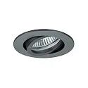 Inbouwspot TIRREL-R GX5.3 / MR16 rond, draaibaar GX5,3 IP20, mat, titaan dimbaar