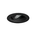 Plafondinbouwarmatuur draaibaar GX5,3 IP20, zwart