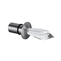 Austrittselement FIBATEC FASER S2 / S2M lang, chroom mat