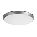 Brumberg Wandarmatuur voor buitenshuis MAKIRA Ø 35CM rond, CCT Switch, slagvast, gebogen IP65, zwart dimbaar