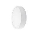 Wandarmatuur voor buitenshuis EYE rond, CCT Switch, slagvast IP65, wit mat 