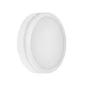 Wandarmatuur voor buitenshuis EYE rond, slagvast, zijdelingse straling IP65, wit mat 