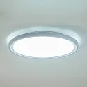 Brumberg Plafondarmatuur SUNNY MIDI / 44CM PHASE CCT Switch, dimbaar, direct / indirect IP20, wit mat dimbaar
