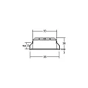 Brumberg Downlight INDIWO83 rond, draaibaar IP20, wit dimbaar